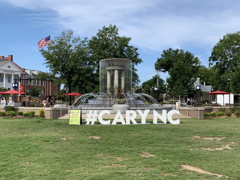 living and working in Cary